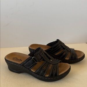 Clark’s wedge sandals